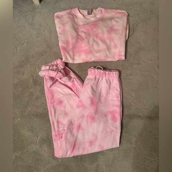 Tie dye matching sweat set - Picture 2 of 4